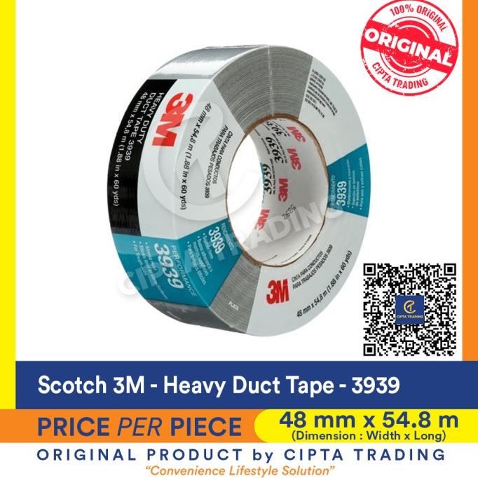 

Duct Tape - 3M - Heavy Duty Duct Tape Scotch 3939 (48mm x 54,8M)