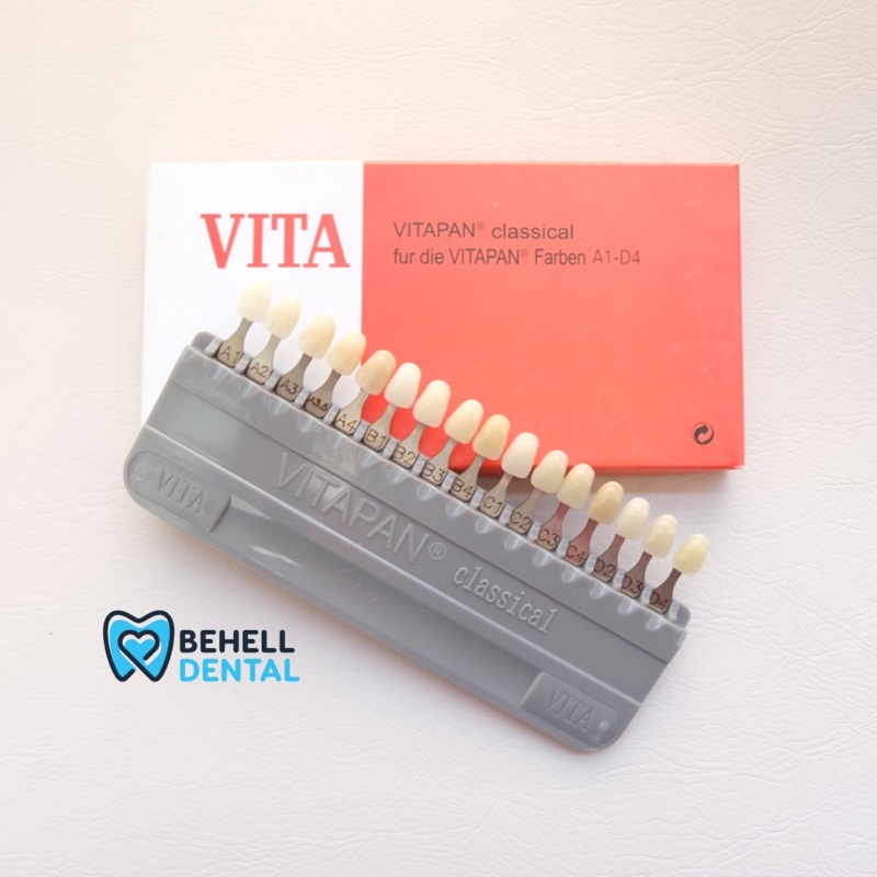 VITAPAN VITA CLASSIC DENTAL SHADE GUIDE // VITA PAN CLASSICAL Alat Pengukur Acuan Warna Gigi Bleaching dan Veneer