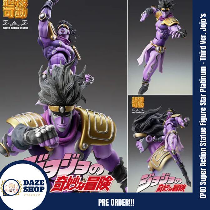 [Po] Super Action Statue Figure Star Platinum - Third Ver. Jojo'S Bizz Storpatmaa