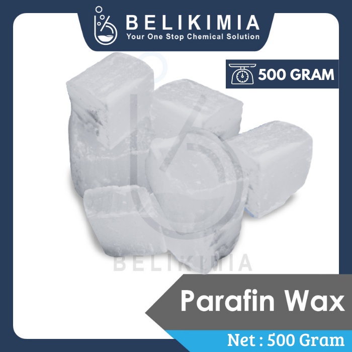 Parafin Wax / Lilin Parafin / Lilin Padat / Bahan Pembuat Lilin 500 Gram