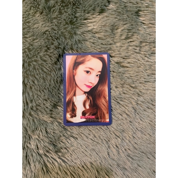 twice dahyun signal photocard