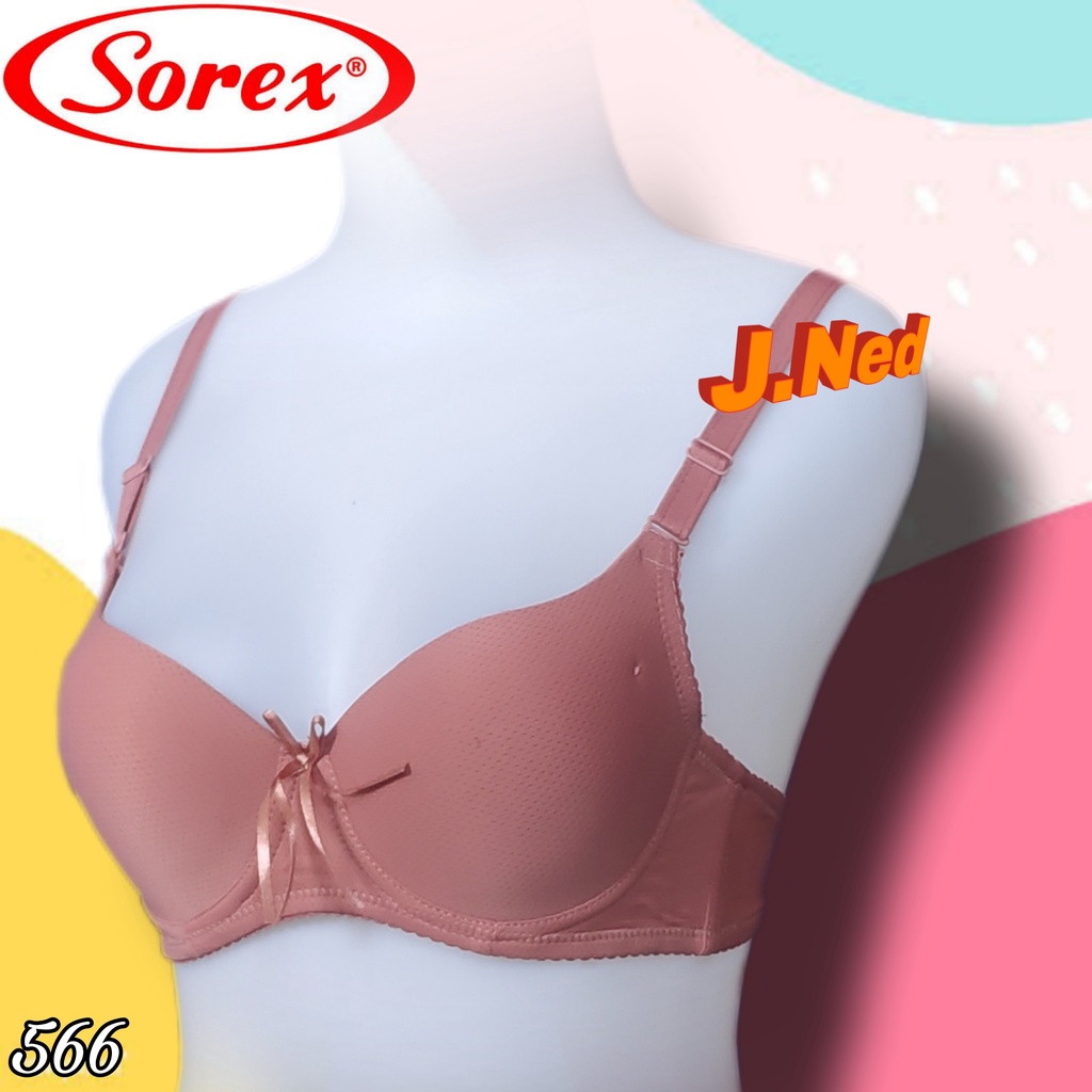 J566 BRA SOREX EXTRA COMFORT BUSA ADA KAWAT CUP B KAIT 3 SIZE 36 - 42