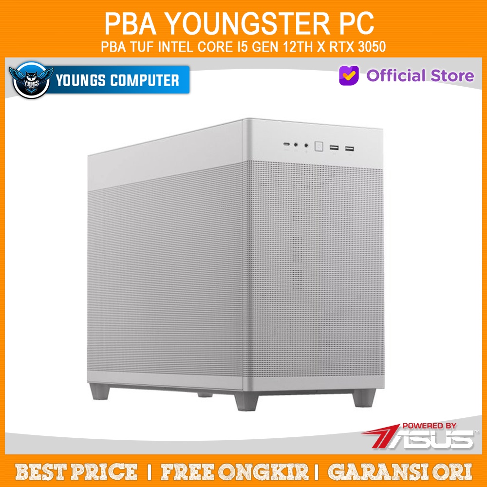 PBA YOUNGSTER PC | PBA ASUS TUF | INTEL Core i5 gen 12th x RTX 3050