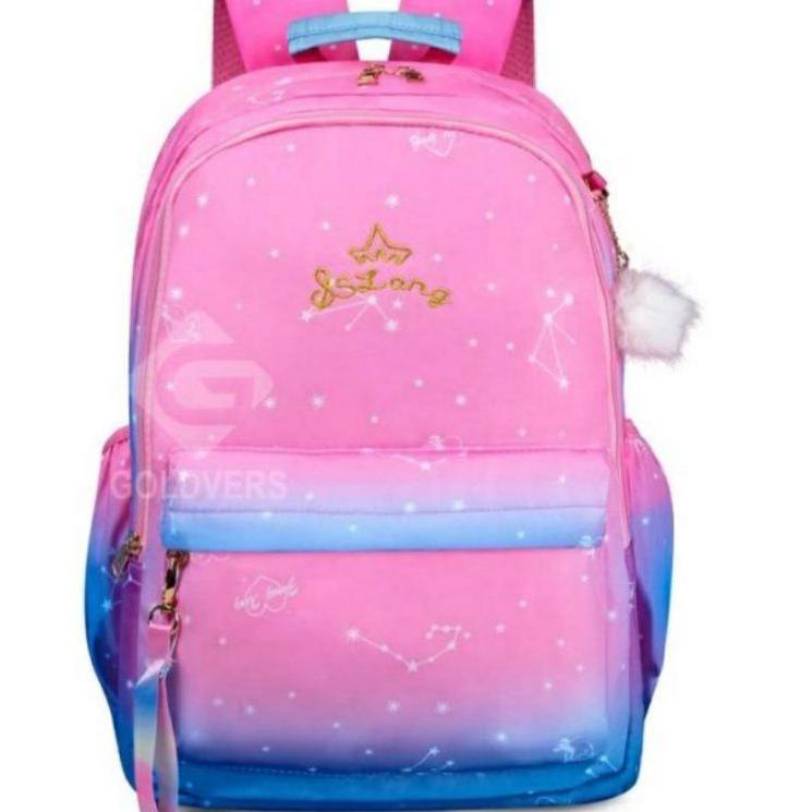 TAS ALTO - TAS RANSEL ALTO ANAK PEREMPUAN SILVER GIRL - TAS PELANGI RAINBOW ◦ SSU.11De22н