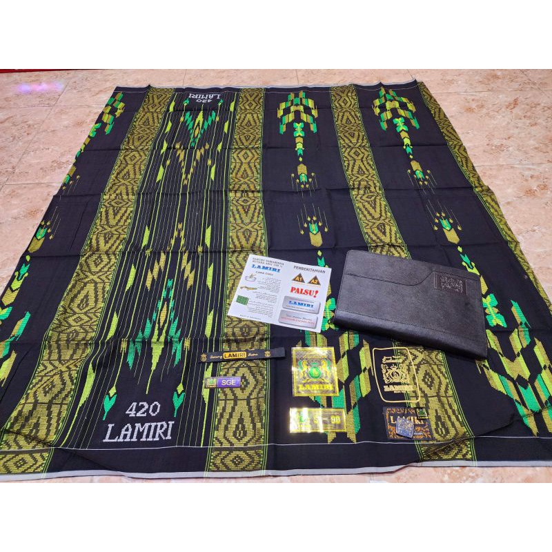 Sarung Lamiri SGE || Sge 420 Sutra Tenun Atbm