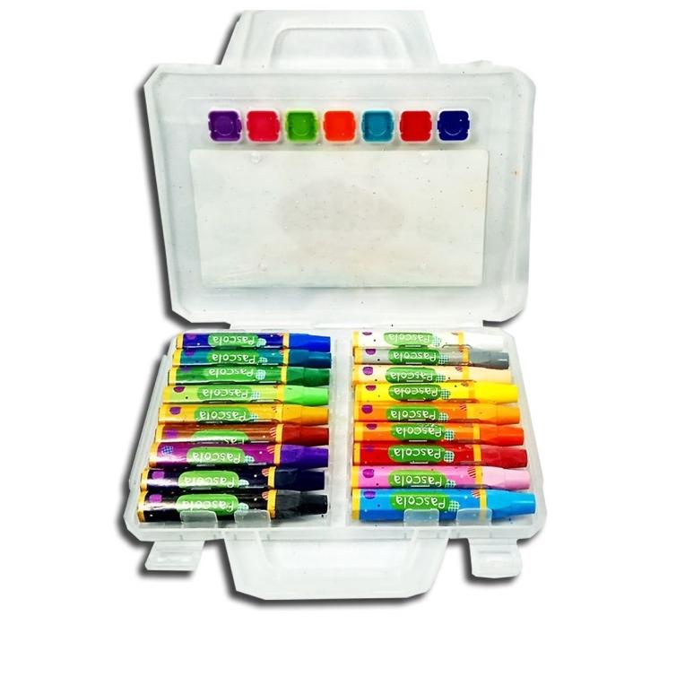 

[Z-9I ☛] Crayon Oil Pastel Pascola 18 warna ( 1 set )-langsung kirim