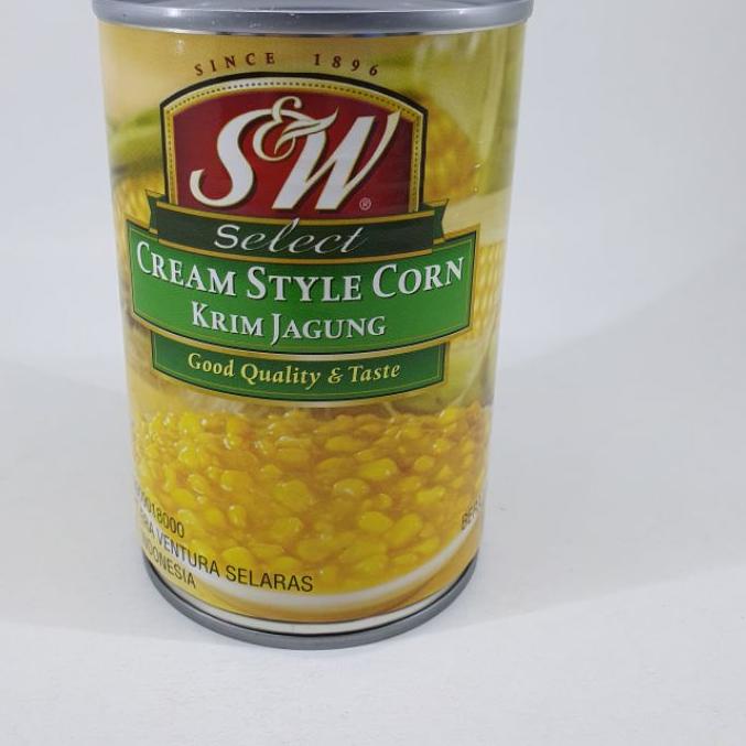 

Diskon Flash Krim Jagung Kaleng / Cream Style Corn S&W 425 Gr