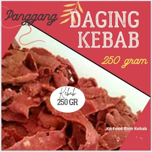 

DAGING KEBAB IRIS SIAP PAKAI 250 GRAM