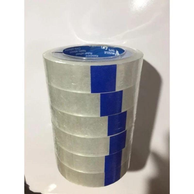 

Solasi Isolasi Solatip Putih 24mm 1 Inch 1inch Sedeng Selotip Bening