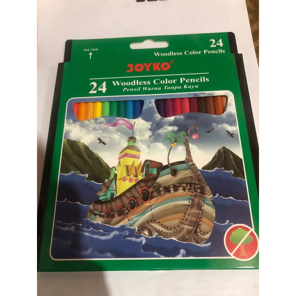 

Pencil warna 24 merek joyko