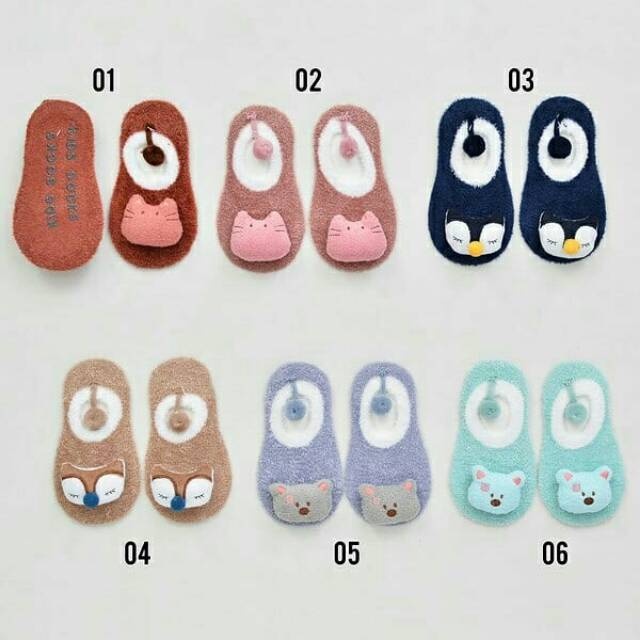 Kaos Kaki Bayi Import Anti Slip M106