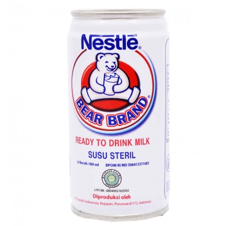 SUSU BEAR BRAND STERIL 189ML