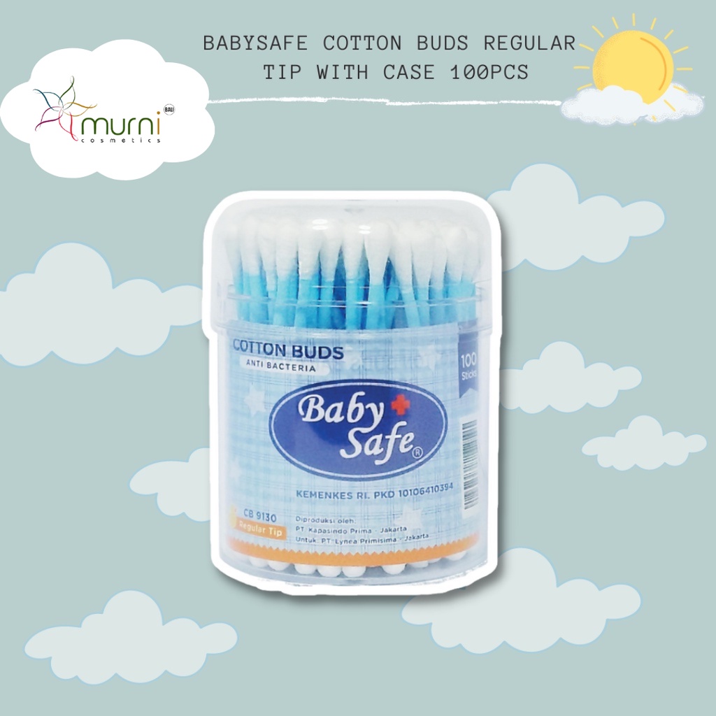 BABY SAFE COTTON BUDS ( KOTAK ) RANDOM COLOR