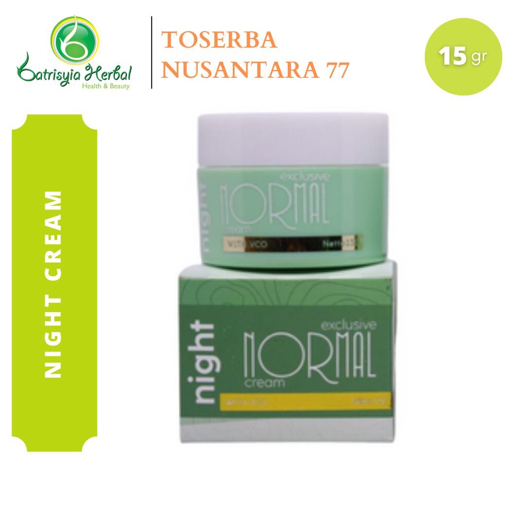 Batrisyia Exclusive Normal Night Cream
