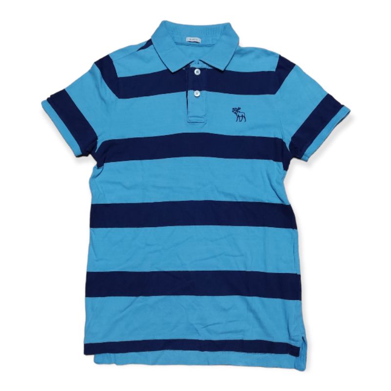 Polo Abercrombie & Fitch Original Kaos kerah Golf