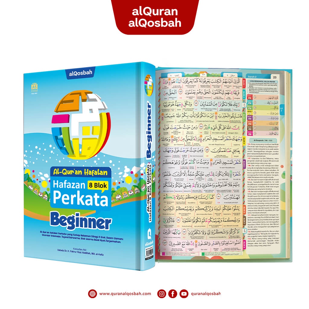 AlQuran Hafazan 8 Blok Perkata Beginner A5