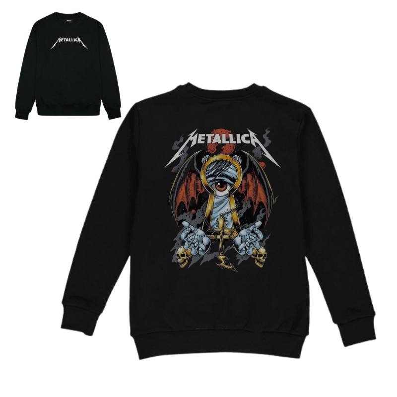 Sweater Basic Musik Metal || METAL Slipknot Sweater Crewneck || Pria &amp; Wanita Sz M - L - XL