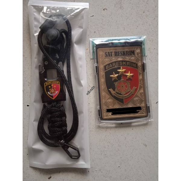 

lencana id card bareskrim