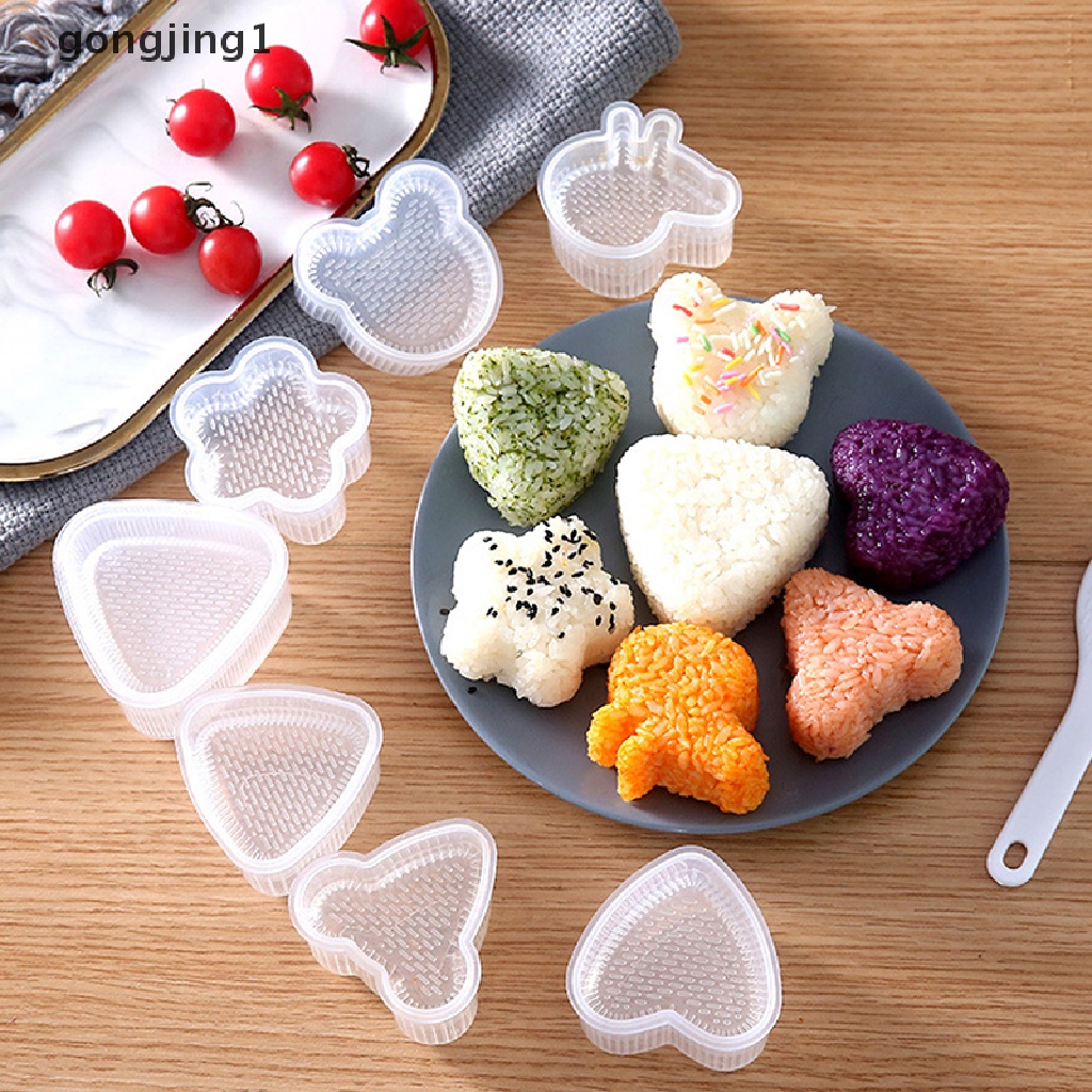 Ggg Sushi Maker Cetakan Rice Ball Food Press Dapur Gadget Sandwich Nori Onigiri Mold ID