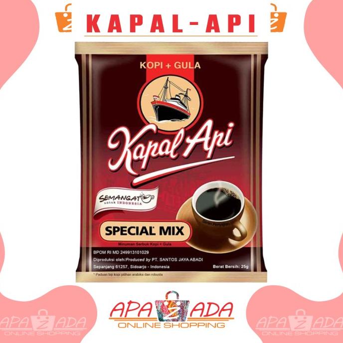 

Apazada - Kopi Kapal Api Special Mix Sachet