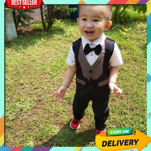 Maroon Jake Set | Setelan Baju Anak Laki Laki | Setelan Kemeja Anak Setelan Ukuran Besar 2 Tahun - 5