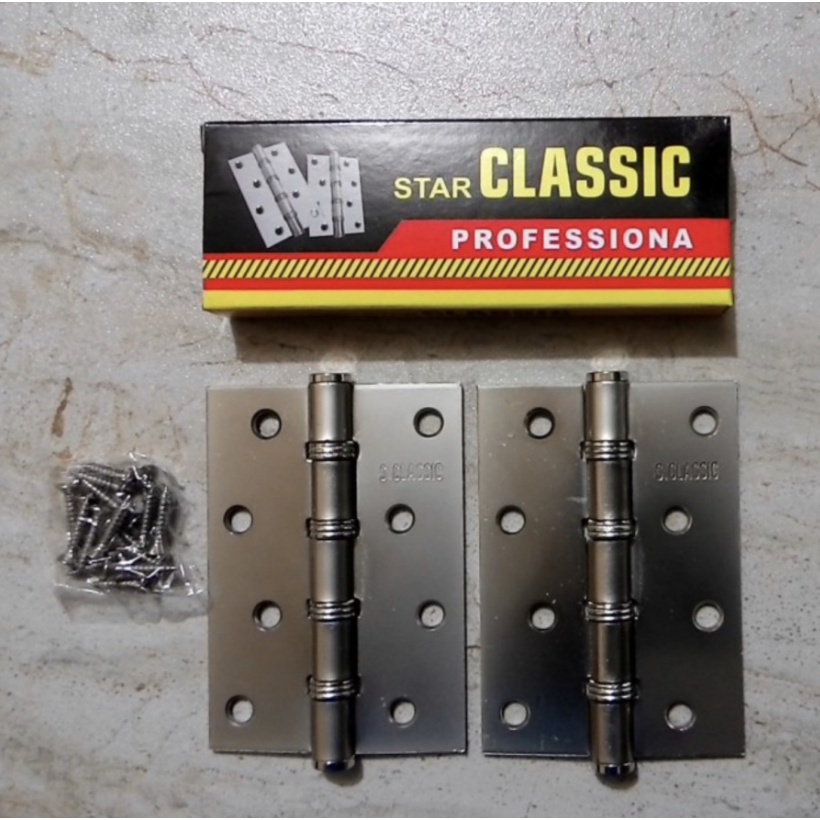 Jual Engsel Pintu Tebal Star Classic Inch Engsel Pintu Murah Tebal Inc Shopee Indonesia