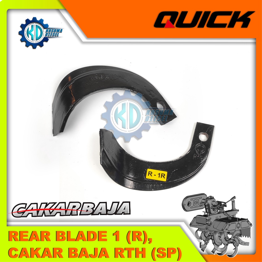 REAR BLADE 1 (R) CAKAR BAJA RTH - PISAU KANAN RTH