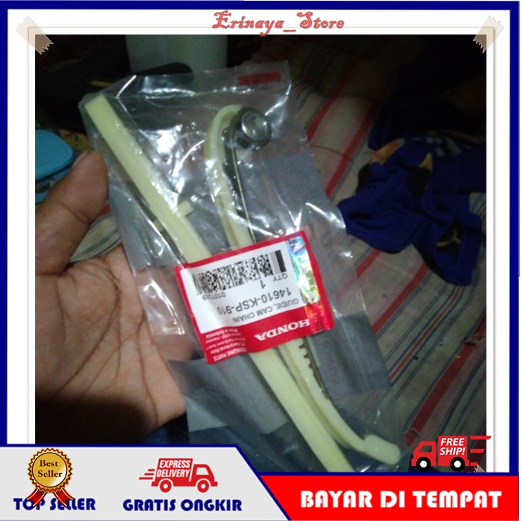 ORIGINAL AHM Karet Tensioner Lidah Tensioner Motor Honda Megapro New Mono Verza KSP KVE Old Lama Ori