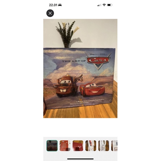 Buku Vintage The Art of Cars disney pixar /ChronicleBook