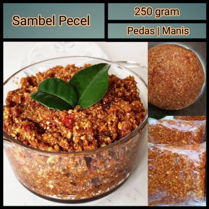 

Sambel Pecel Blitar Pedas Manis 250 gram