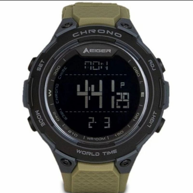 V AlhamdulillahEIGER 5089 HELICON 5441 AUTODROMO jam tangan digital