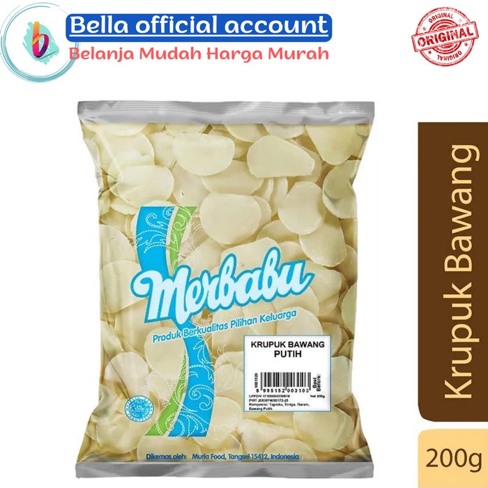 

Merbabu Krupuk Bawang Polos 200 gr