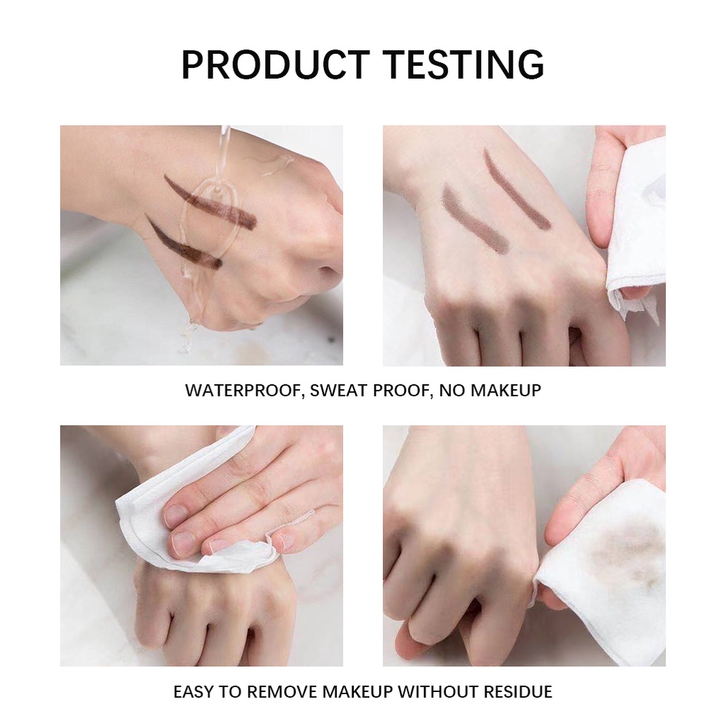 Allphv Brow Definer | Pensil Alis Waterproof | Pigmented Tahan Lama | Makeup Mata