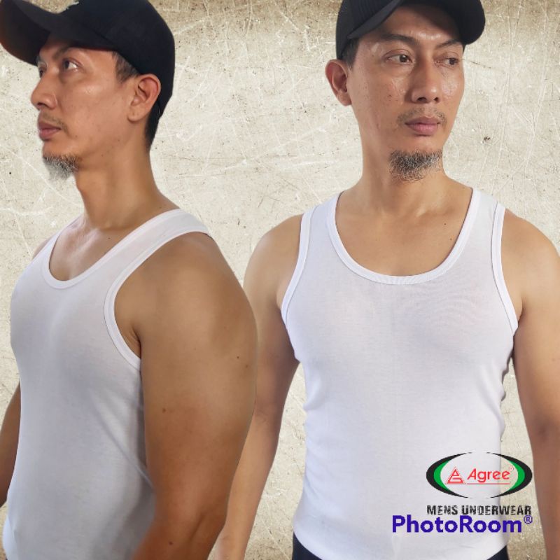 Singlet Pria AGREE SPORT SG004 | Kaos Dalam Cowok | Atasan Pria | Pakaian Dalam