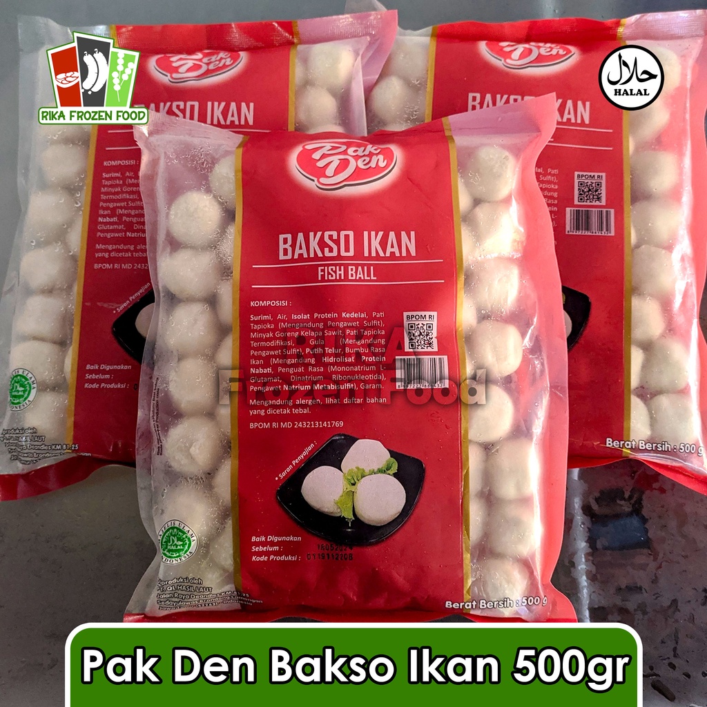 

Pak Den Bakso Ikan 500gr