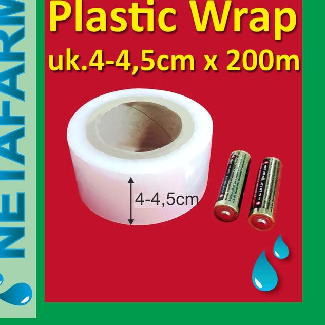 

で Plastic Wrap / PLASTIK WRAPPING 4cm X 200m ₽