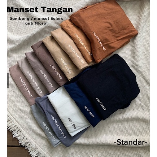 [TKM ]MANSET TANGAN KAOS RAYON PREMIUM /MANSET TANGAN STANDAR BB 40-60KG  MANSET KAOS RAYON