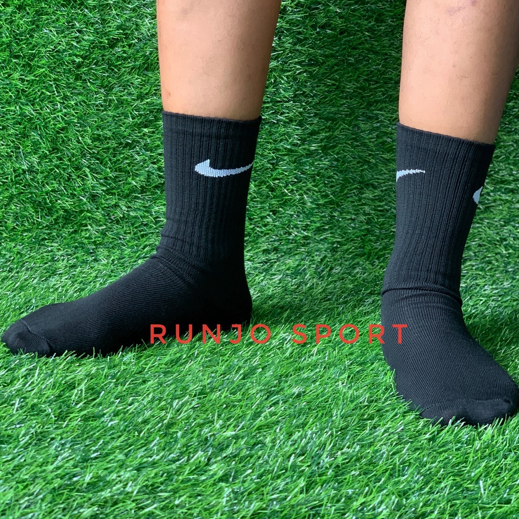 Kaos Kaki Nike Pendek Sebetis Sport Pria Wanita