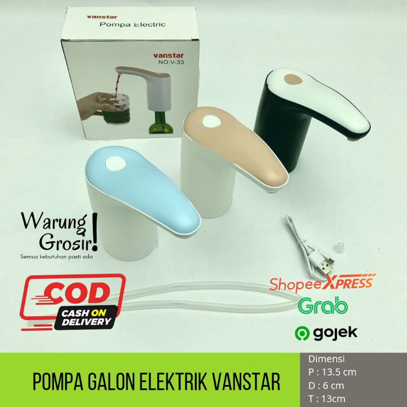 POMPA GALON ELEKTRIK MODEL KRAN