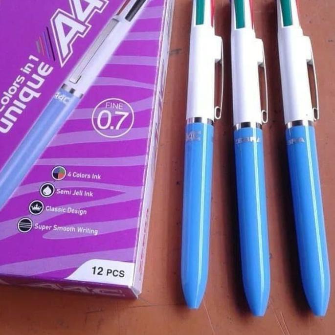 

☺_☻ Zebra 4colour in 1 harga lusinan 12pcs