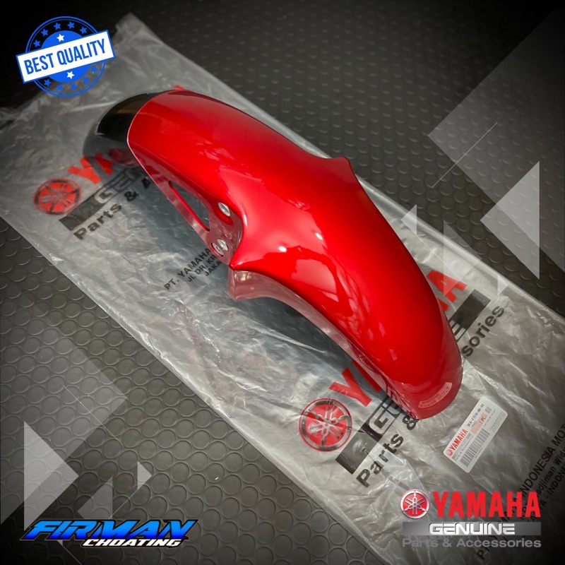 Spakbor slebor depan rx king merah maroon original yamaha 3KA-F1510-004X