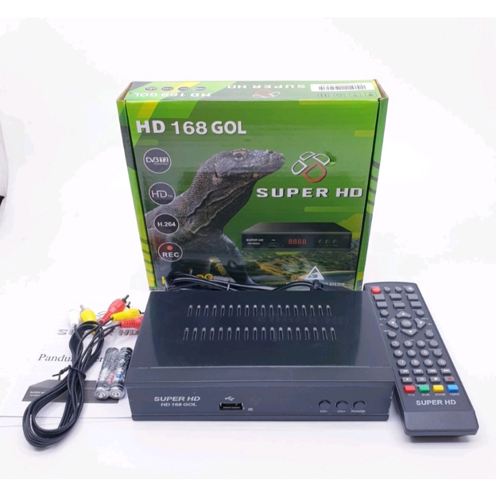 Set top box DVBT2 SUPER HD 168 komodo best seller