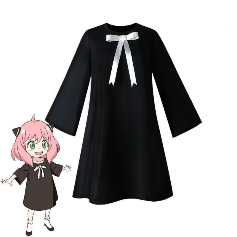 DRESS ANYA FORGER COSPLAY ANAK/HALOWEEN KLASIK