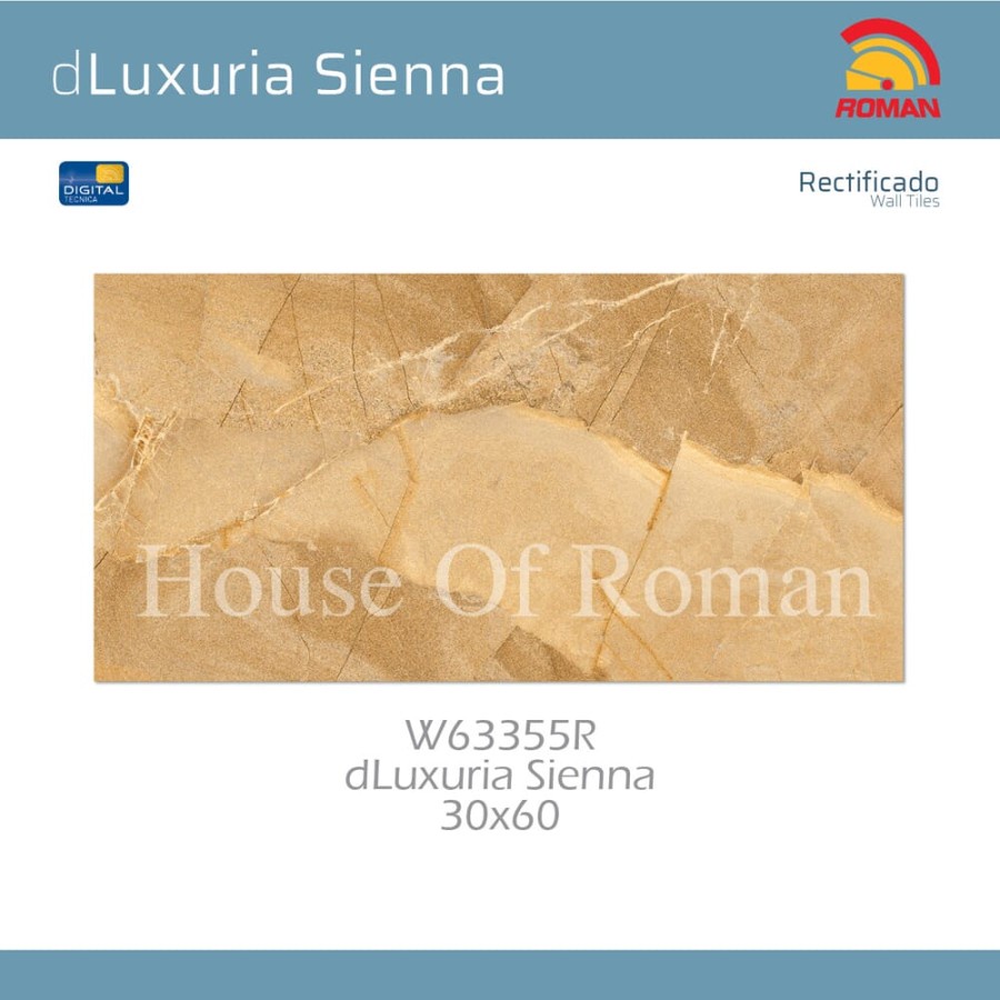 ROMAN KERAMIK DLUXURIA SIENNA 30X60R W63355R (ROMAN HOUSE OF ROMAN)