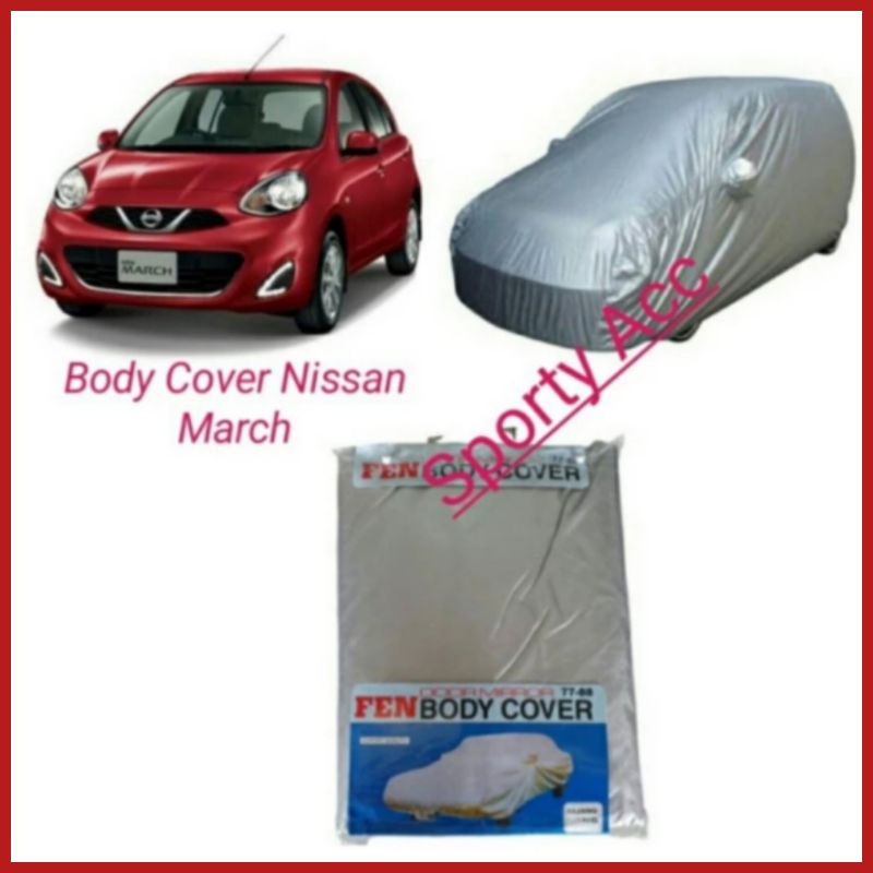 Body Cover Selimut Mobil Nissan March