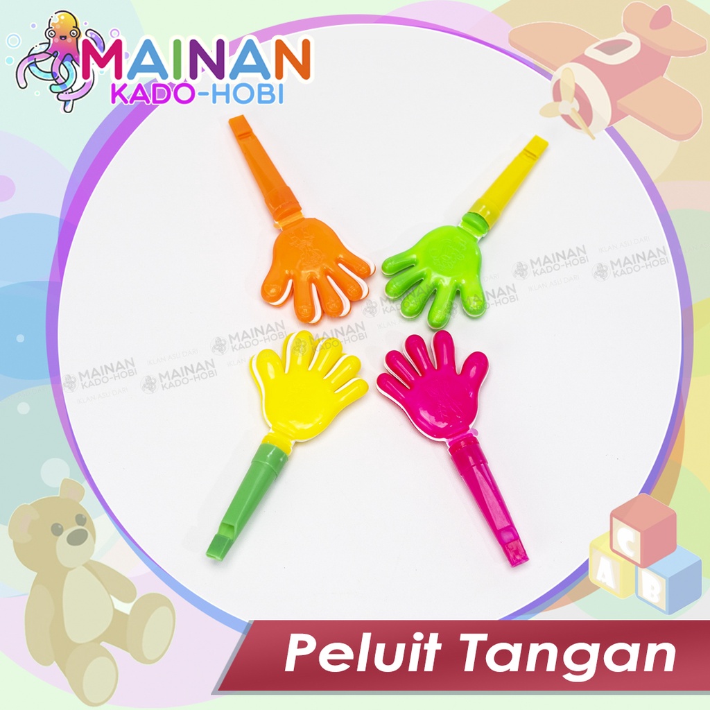 MAINAN ANAK JADUL TRADISIONAL PELUIT SIUL TEPUK TELAPAK TANGAN HAND CLAP TOYS