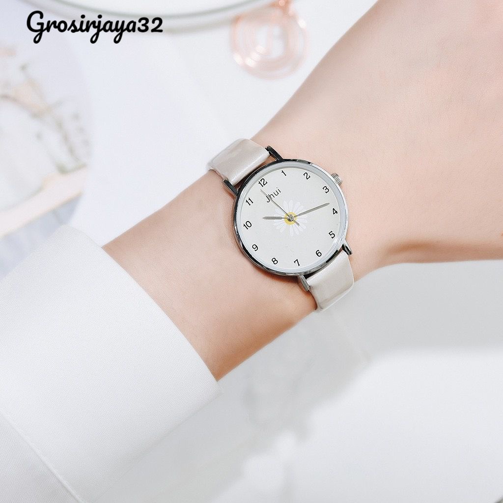 Jam tangan wanita Hilda Analog Kalep sintesis Jam tangan casual fashion Korea