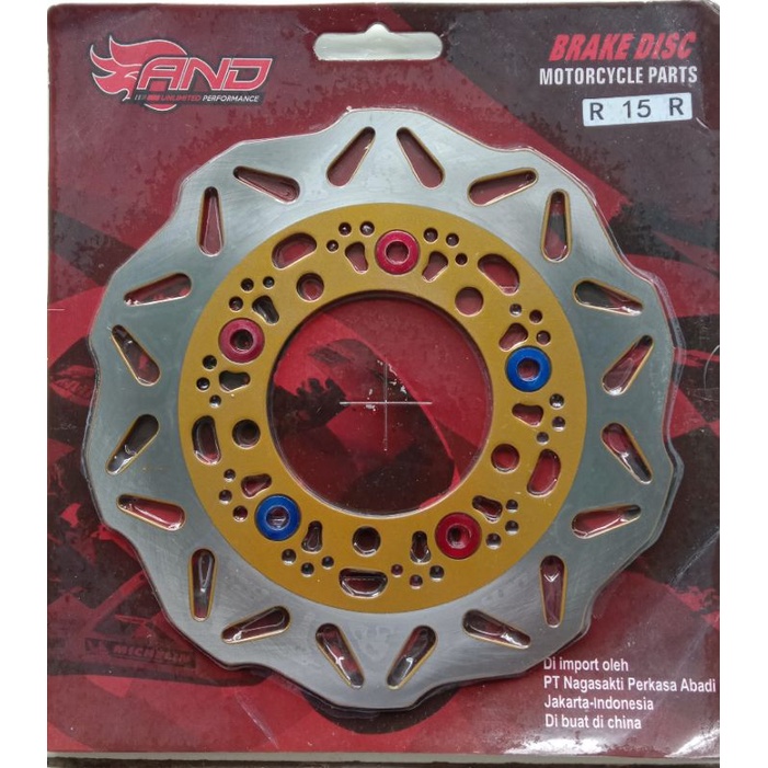 Disc / piringan cakram belakang yamaha R15/Vixion new /MX king  220 MM