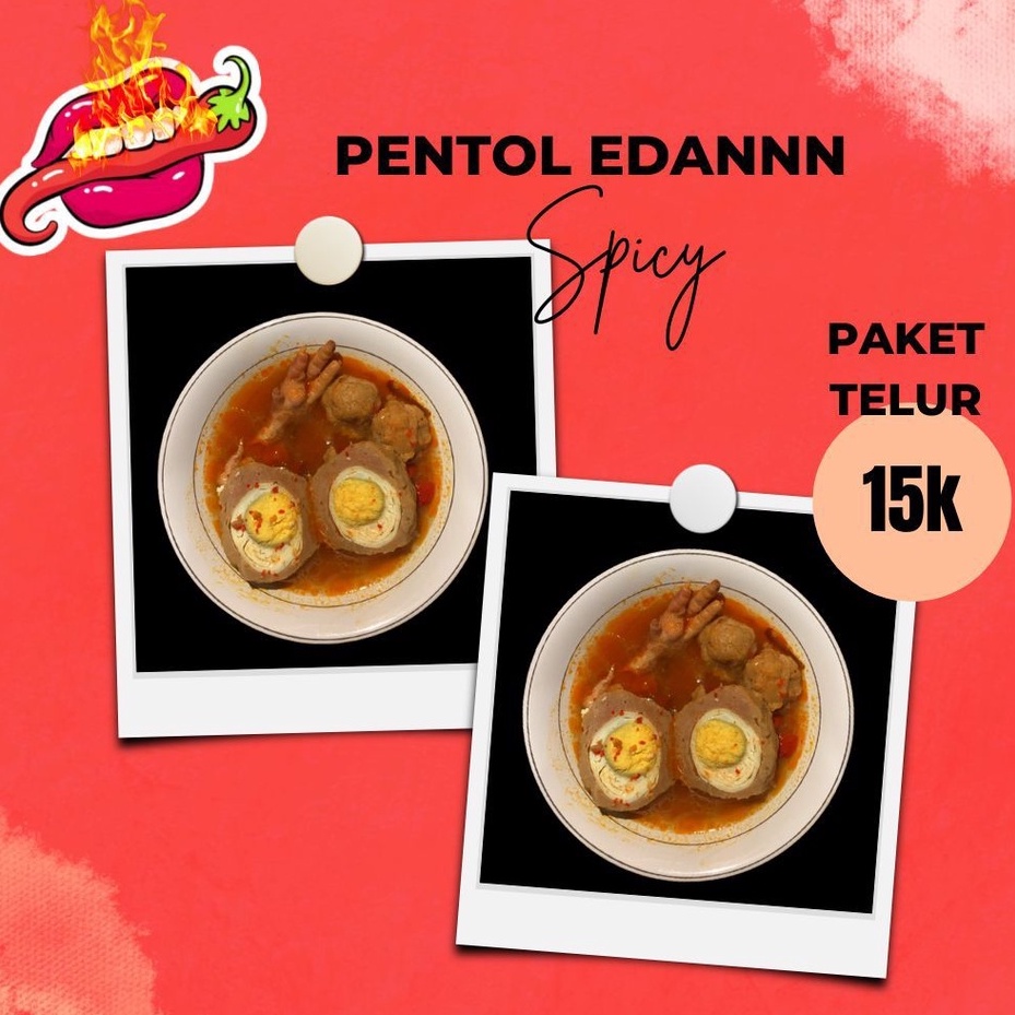 

pentol edannn paket telur ayam