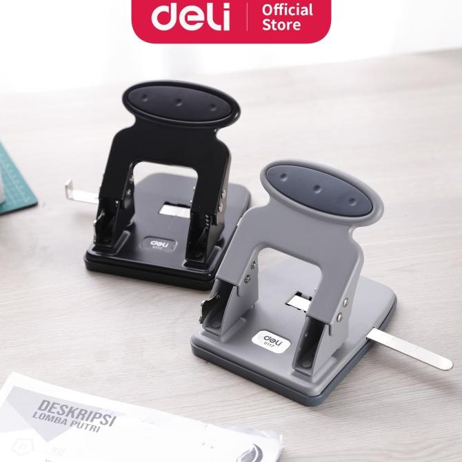 

Deli Punch / Pembolong Kertas Hingga 35 Lembar Dengan Penggaris E0117